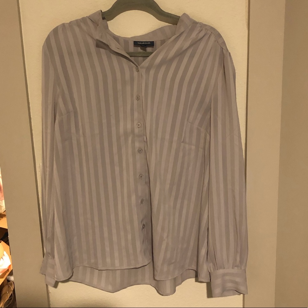 ModCloth striped blouse - Picture 2 of 3